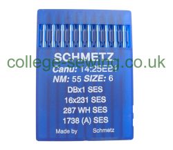 16X231 SES SIZE 55 PACK OF 10 NEEDLES SCHMETZ