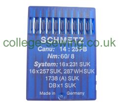16X231 SUK SIZE 60 PACK OF 10 NEEDLES SCHMETZ