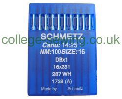 16X231 SIZE 100 PACK OF 10 NEEDLES SCHMETZ