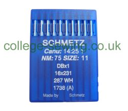 16X231 SIZE 75 PACK OF 10 NEEDLES SCHMETZ