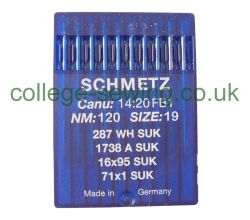 16X95 SUK SIZE 120 PACK OF 10 NEEDLES SCHMETZ