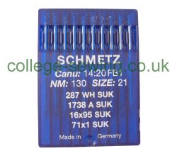 16X95 SUK SIZE 130 PACK OF 10 NEEDLES SCHMETZ