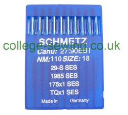 175X1 SES SIZE 110 PACK OF 10 NEEDLES SCHMETZ