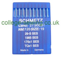175X1 SES SIZE 120 PACK OF 10 NEEDLES SCHMETZ
