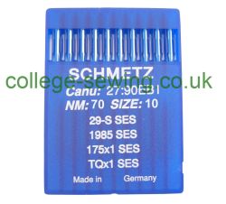 175X1 SES SIZE 70 PACK OF 10 NEEDLES SCHMETZ
