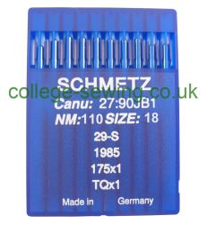 175X1 SIZE 110 PACK OF 10 NEEDLES SCHMETZ