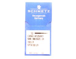 190LR SIZE 180 PACK OF 10 NEEDLES SCHMETZ DISCONTINUED