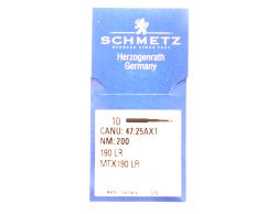190LR SIZE 200 PACK OF 10 NEEDLES SCHMETZ DISCONTINUED