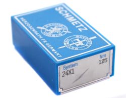 24X1 SIZE 125 PACK OF 10 NEEDLES SCHMETZ DISCONTINUED