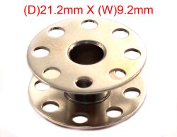 270010 = 22932909 STEEL BOBBIN WITH HOLES SEKI JAPAN