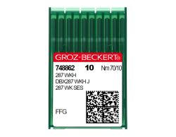 287WKH FFG/SES SIZE 70 PACK OF 10 NEEDLES GROZ BECKERT