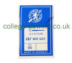 287WKHSD1 SIZE 80 PACK OF 10 NEEDLES SCHMETZ