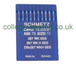287WKH SES SIZE 75 PACK OF 10 NEEDLES SCHMETZ