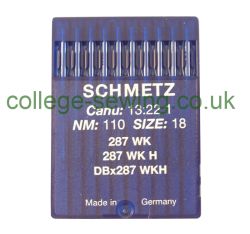 287WKH SIZE 110 PACK OF 10 NEEDLES SCHMETZ DISCONTINUED