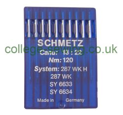 287WKH SIZE 120 PACK OF 10 NEEDLES SCHMETZ DISCONTINUED
