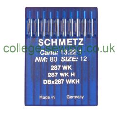 287WKH SIZE 80 PACK OF 10 NEEDLES SCHMETZ