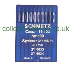 287WKH SIZE 90 PACK OF 10 NEEDLES SCHMETZ
