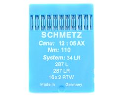 34LR SIZE 110 PACK OF 10 NEEDLES SCHMETZ DISCONTINUED
