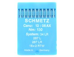 34LR  SIZE 130 PACK OF 10 NEEDLES SCHMETZ DISCONTINUED