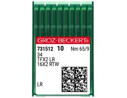 34LR SIZE 65 PACK OF 10 NEEDLES GROZ BECKERT