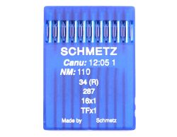 34R SIZE 110 PACK OF 10 NEEDLES SCHMETZ
