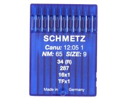 34R SIZE 65 PACK OF 10 NEEDLES SCHMETZ DISCONTINUED