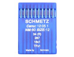 34R SIZE 80 PACK OF 10 NEEDLES SCHMETZ