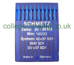 62X57 SD1 SIZE 140 PACK OF 10 NEEDLES SCHMETZ DISCONTINUED