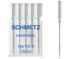 SCHMETZ UNIVERSAL SIZE 70 PACK OF 5 NEEDLES