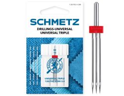 SCHMETZ TRIPLE SIZE 3MM SIZE 80 PACK OF 1 NEEDLE