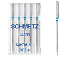 SCHMETZ JEANS SIZE 90 PACK OF 5 NEEDLES