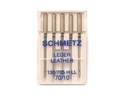 SCHMETZ LEATHER SIZE 70 PACK OF 5 NEEDLES