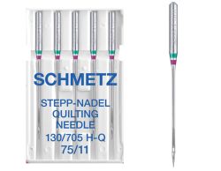 SCHMETZ QUILTING SIZE 75 PACK OF 5 NEEDLES
