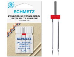 SCHMETZ TWIN 4MM SIZE 90 PACK OF 1 CARDED
