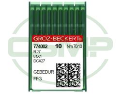 B27FFG GEBEDUR SIZE 70 GROZ BECKERT PACK OF 10 NEEDLES