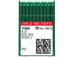 B27FFG (SES) SIZE 100 GROZ BECKERT PACK OF 10 NEEDLES