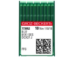 B27FFG (SES) SIZE 110 GROZ BECKERT PACK OF 10 NEEDLES