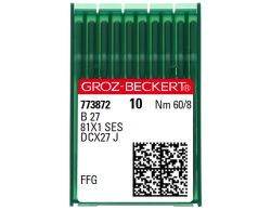 B27FFG (SES) SIZE 60 GROZ BECKERT PACK OF 10 NEEDLES