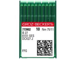 B27FFG (SES) SIZE 75 GROZ BECKERT PACK OF 10 NEEDLES