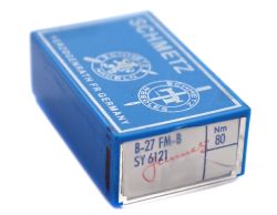 B27FM-B SIZE 80 PACK OF 10 NEEDLES SCHMETZ DISCONTINUED