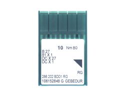 B27GEBEDURX80 GROZ BECKERT PACK OF 10 NEEDLES
