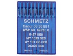 B27SES SIZE 60 PACK OF 10 NEEDLES SCHMETZ