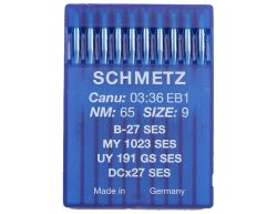 B27SES SIZE 65 PACK OF 10 NEEDLES SCHMETZ