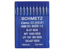 B27SES SIZE 80 PACK OF 10 NEEDLES SCHMETZ