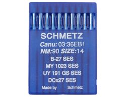 B27SES SIZE 90 PACK OF 10 NEEDLES SCHMETZ