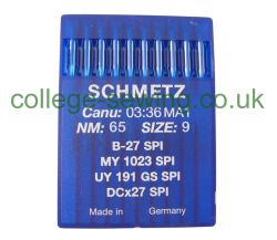 B27SPI SIZE 65 PACK OF 10 NEEDLES SCHMETZ