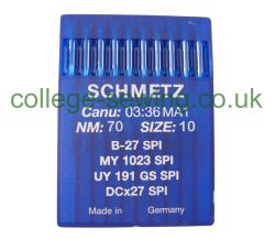 B27SPI SIZE 70 PACK OF 10 NEEDLES SCHMETZ