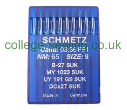 B27SUK SIZE 65 PACK OF 10 NEEDLES SCHMETZ