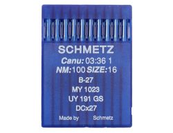 B27 SIZE 100 PACK OF 10 NEEDLES SCHMETZ