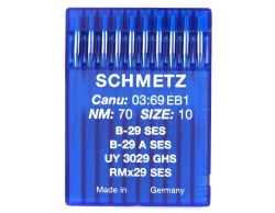 B29SES SIZE 70 PACK OF 10 NEEDLES SCHMETZ DISCONTINUED